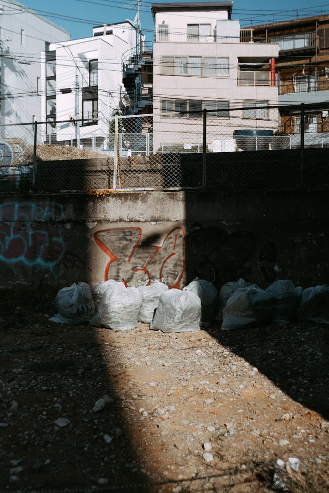 代々木上原の空き地