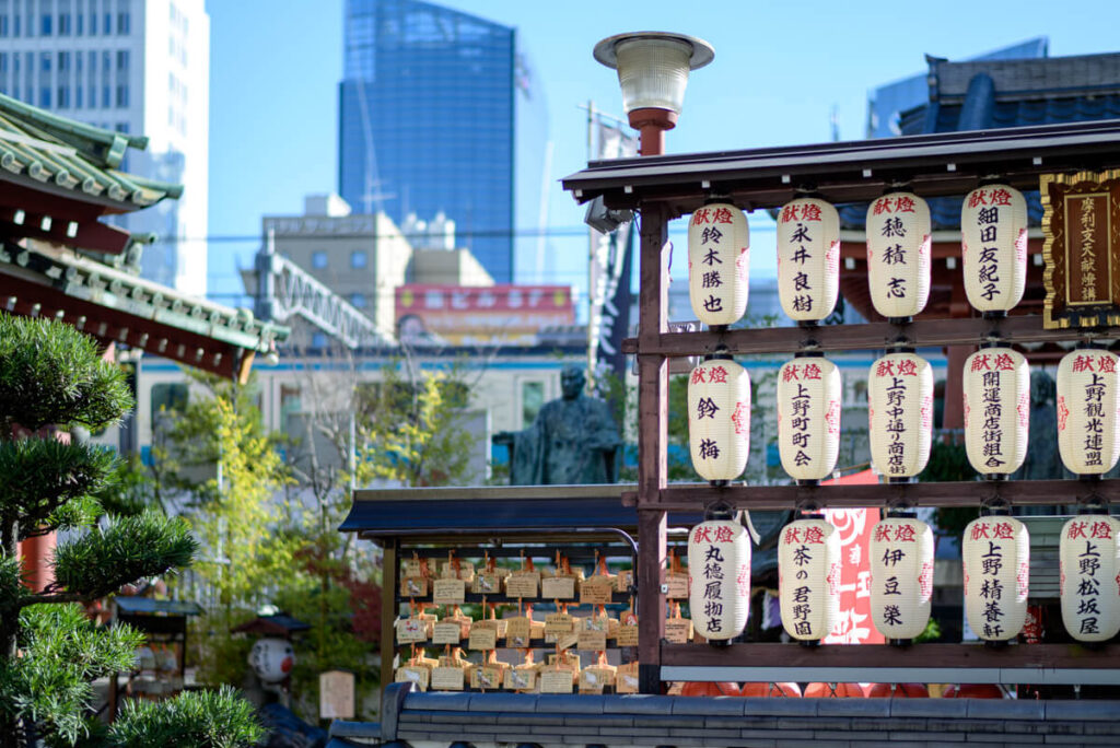 アメ横の摩利支天