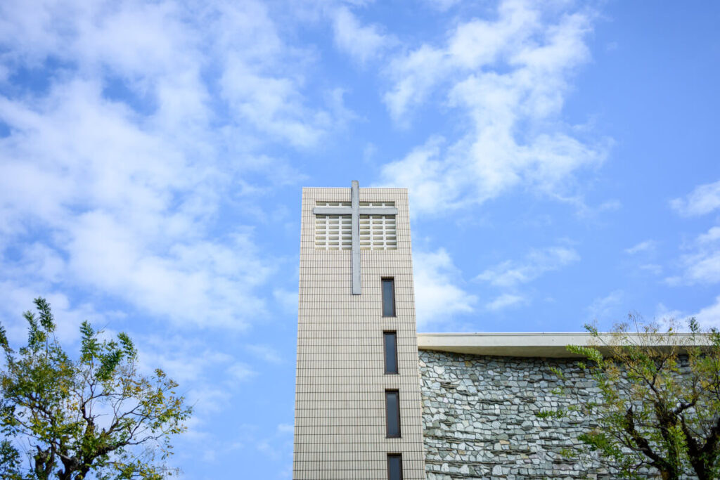 代官山旧山手通り沿いの教会