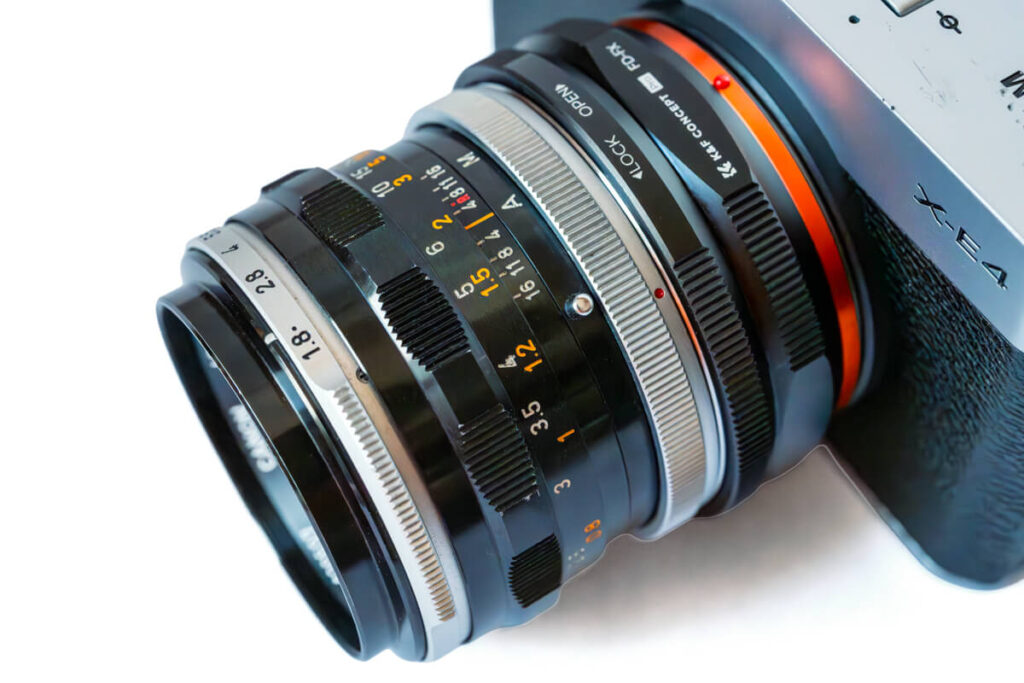 FUJIFILM X-E4 & CANON FL 50mm f/1.8