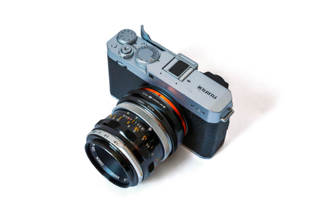 FUJIFILM X-E4 & CANON FL 50mm f/1.8