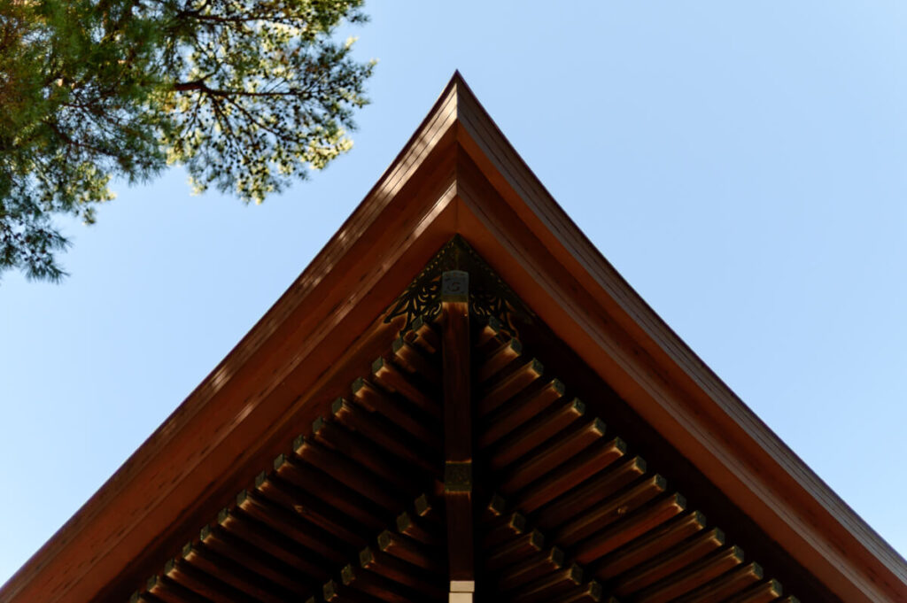 明治神宮の境内