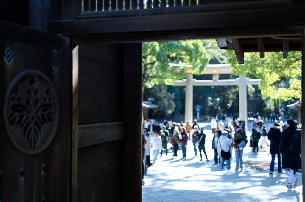 明治神宮の境内