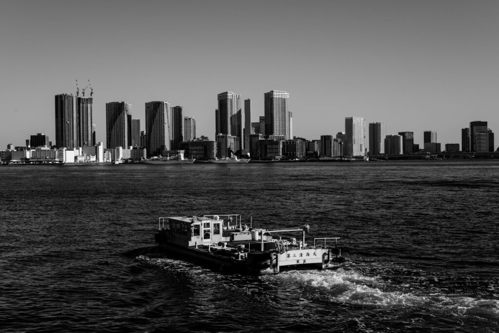 芝浦から望む東京湾