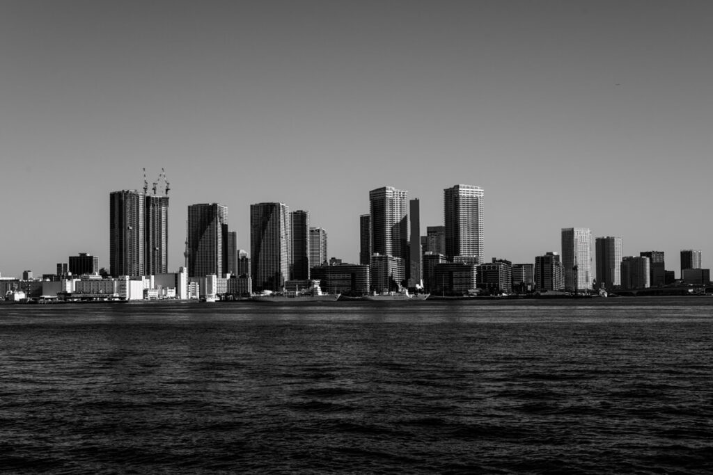 芝浦から望む東京湾
