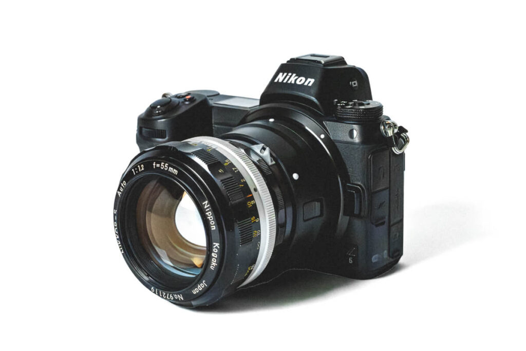 Nikon Z6とNIKKOR Auto 55mm f/1.2