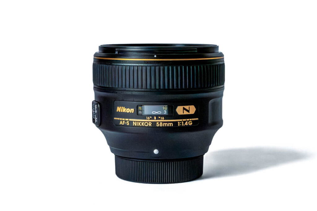 Nikkor 58mm f/1.4G