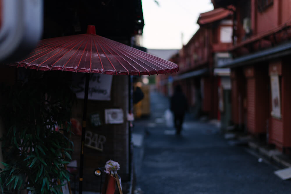 浅草寺参道裏道