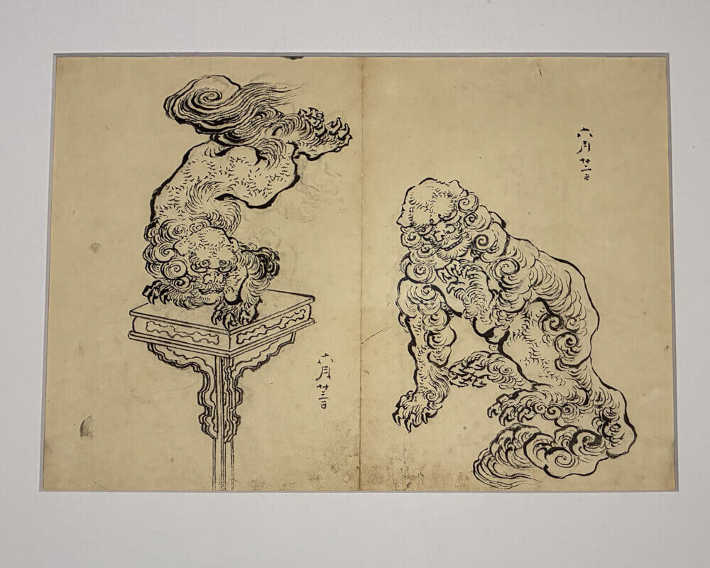 葛飾北斎肉筆画