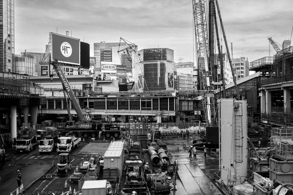 渋谷駅開発地域