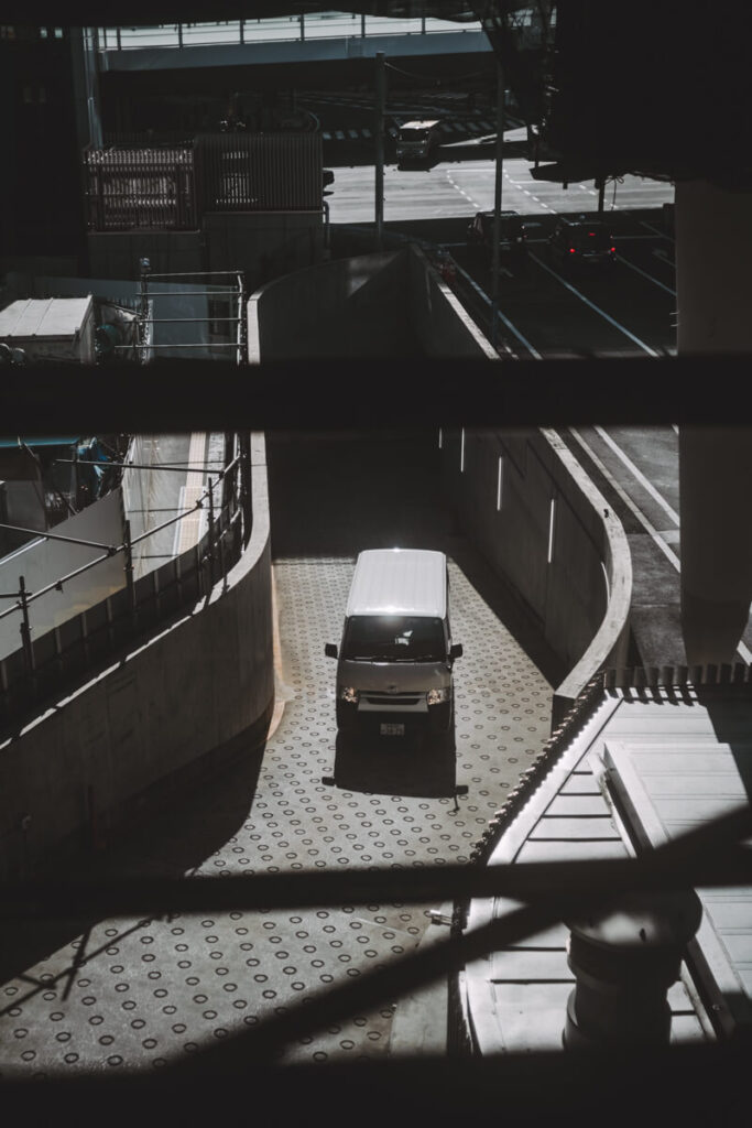 開発工事中の渋谷駅周辺